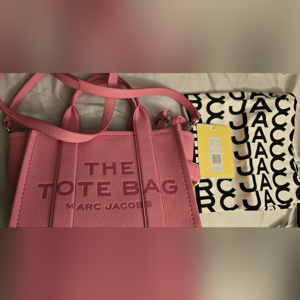 Marc Jacobs Small Candy Pink Tote Bag